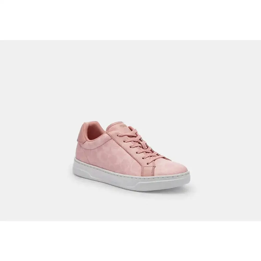 Coach High Line Sneaker In Signature Canvas